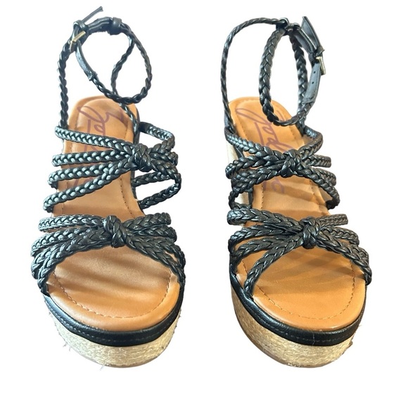 Zodiac Shana Espadrille Wedge Sandal Size 8.5 - Picture 3 of 10